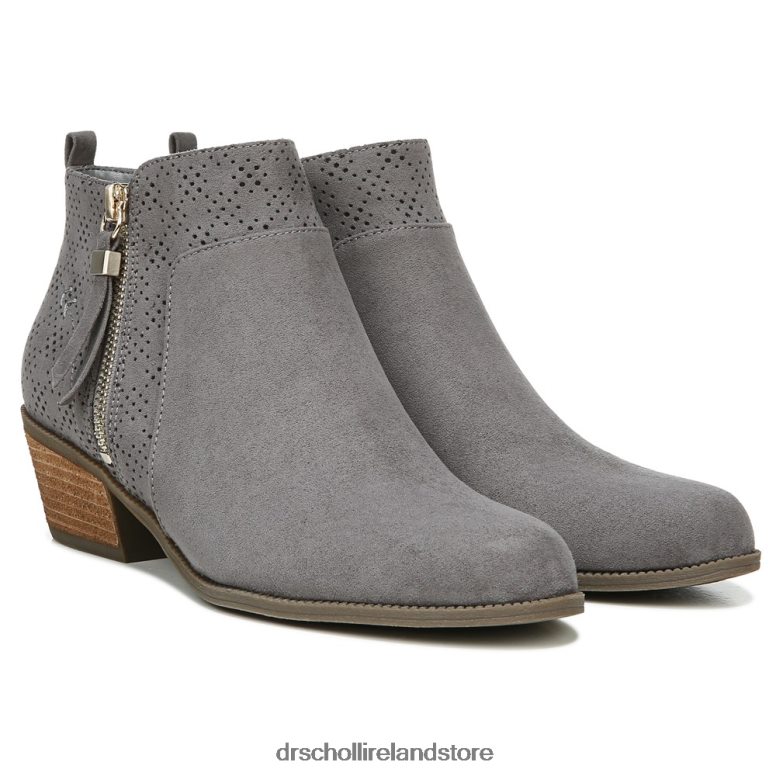 Dr. Scholl's Unisex Brianna Bootie Dark Shadow Grey Microfiber 4VH42H136