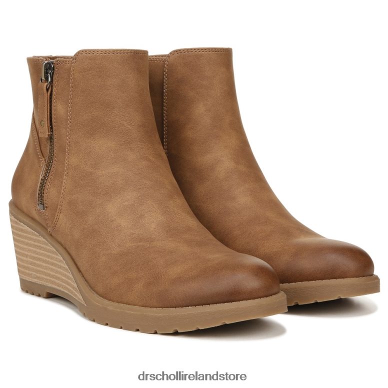 Dr. Scholl's Unisex Chloe Ankle Bootie Brown Synthetic 4VH42H110