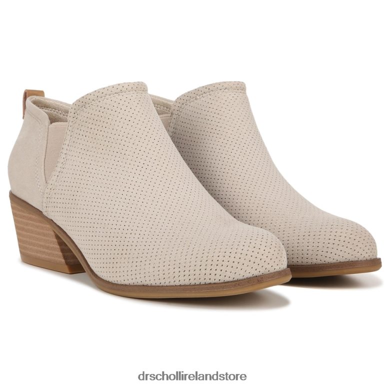 Dr. Scholl's Unisex Laurel Ankle Bootie Beige Fabric 4VH42H56