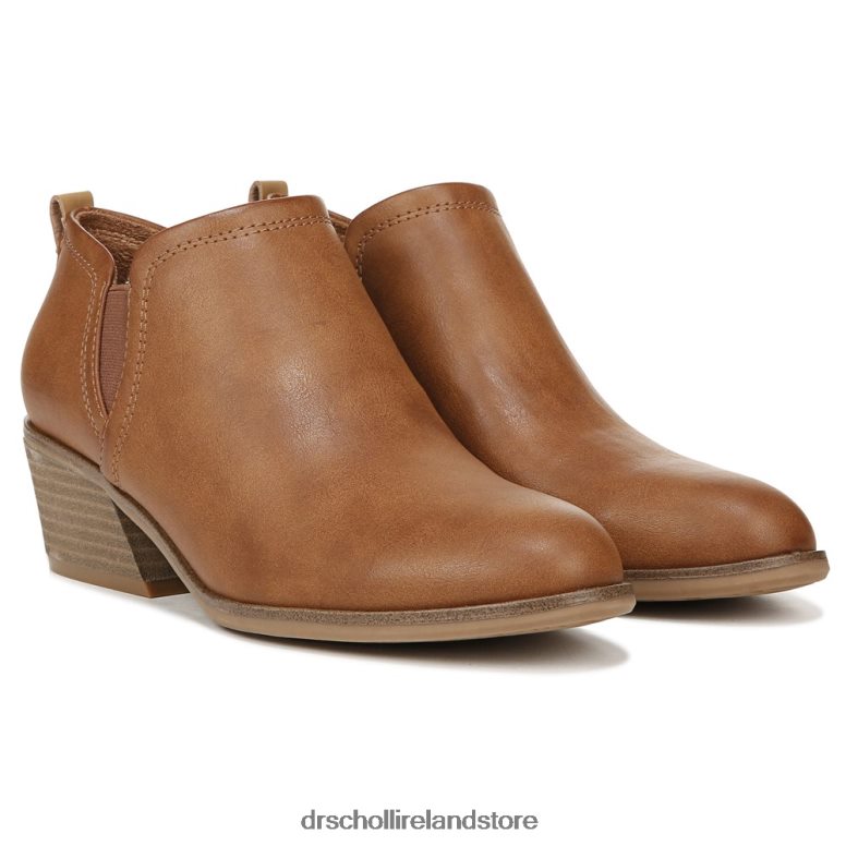 Dr. Scholl's Unisex Laurel Ankle Bootie Brown Synthetic 4VH42H53