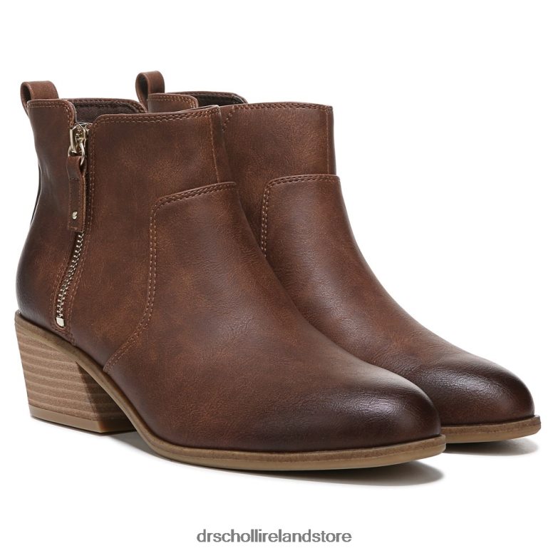 Dr. Scholl's Unisex Lawless Ankle Boot New Copper Brown Synthetic 4VH42H183