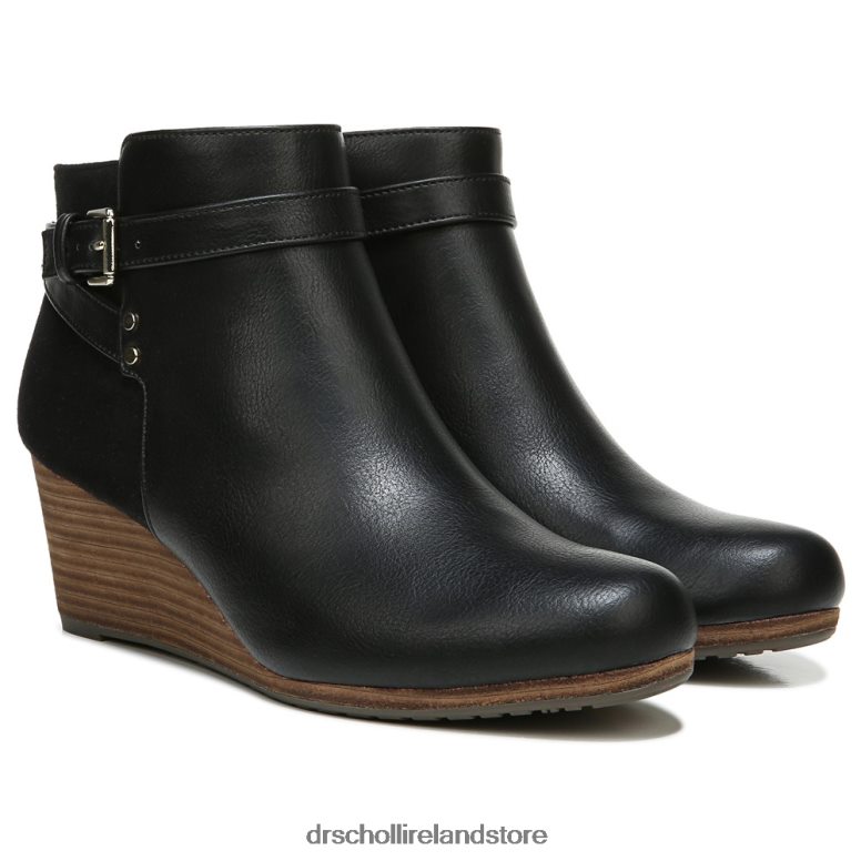 Dr. Scholl's Unisex Double Wedge Bootie Black 4VH42H126