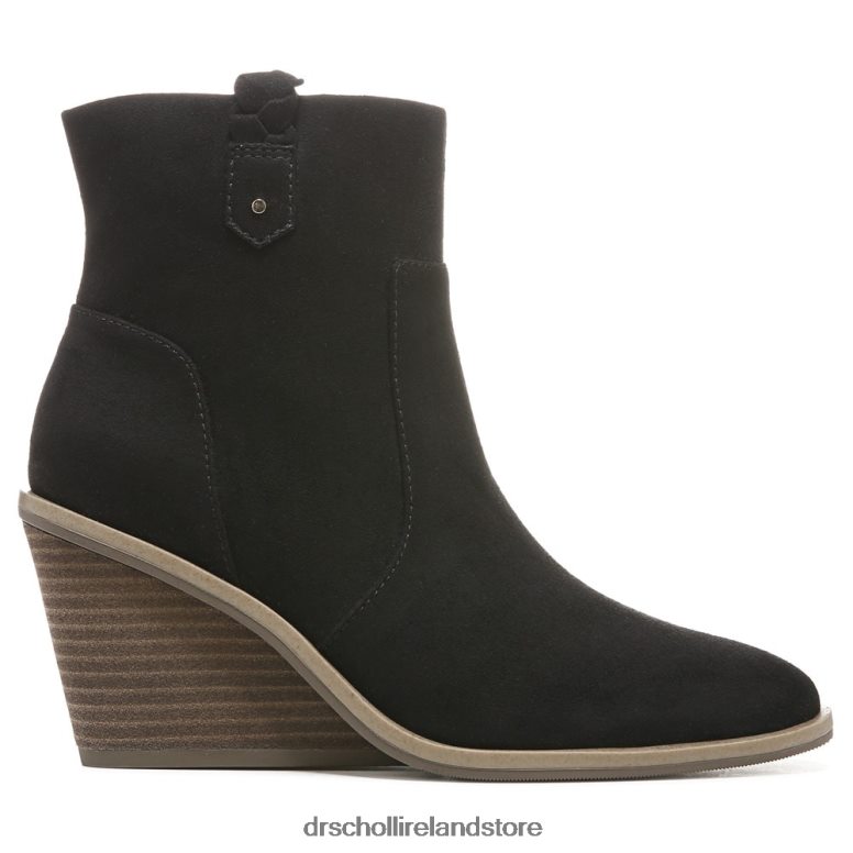 Dr. Scholl's Unisex Mirage Wedge Bootie Black Fabric 4VH42H168