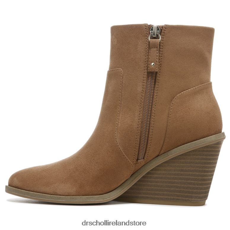 Dr. Scholl's Unisex Mirage Wedge Bootie Chip Brown Fabric 4VH42H169