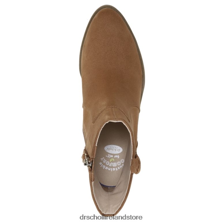 Dr. Scholl's Unisex Mirage Wedge Bootie Chip Brown Fabric 4VH42H169