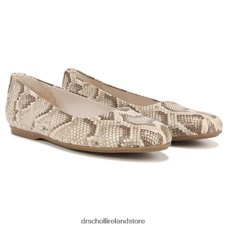 Dr. Scholl's Unisex Wexley Ballerina Beige Synthetic 4VH42H76
