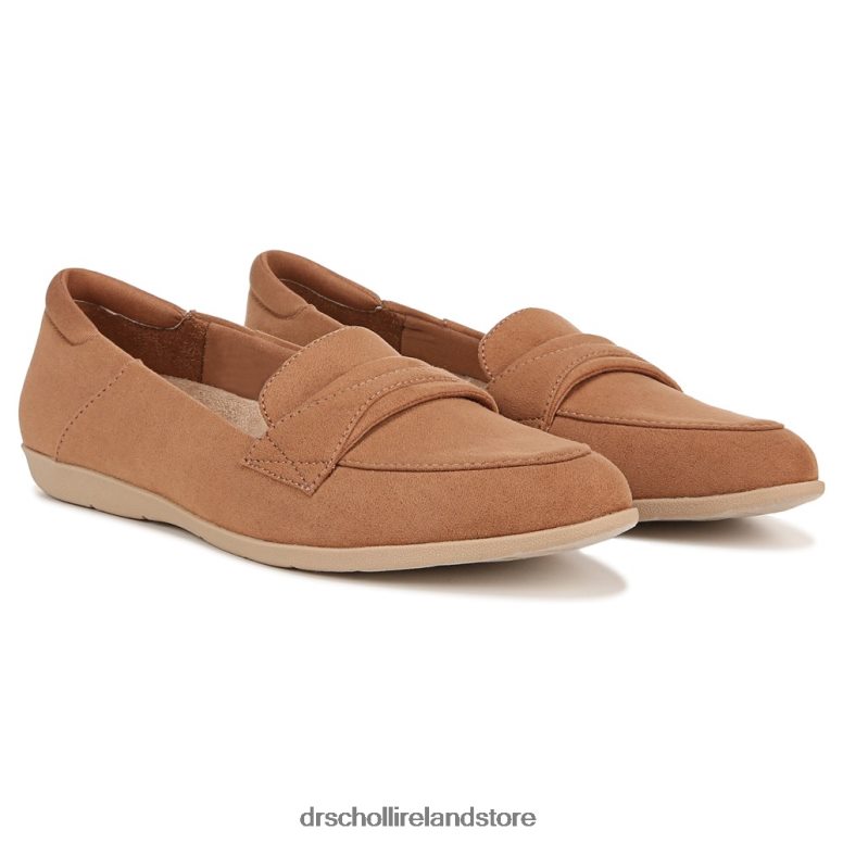 Dr. Scholl's Unisex Emilia Loafer Brown Fabric 4VH42H46