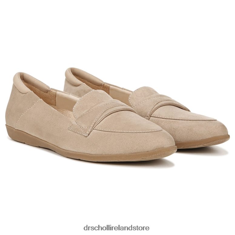 Dr. Scholl's Unisex Emilia Loafer Taupe Fabric 4VH42H43