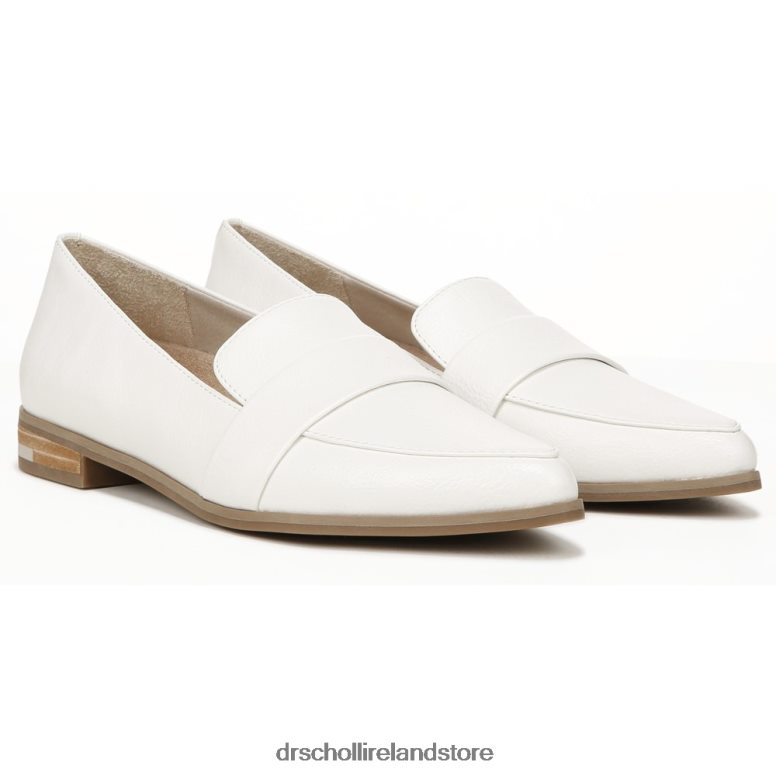 Dr. Scholl's Unisex Faxon Too Loafer White Synthetic 4VH42H122