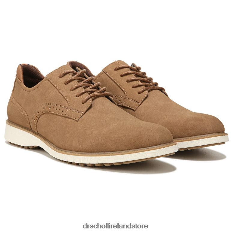 Dr. Scholl's Unisex Sync Up Oxford Ultimate Flex Oxford Light Tan/Brown Fabric 4VH42H265