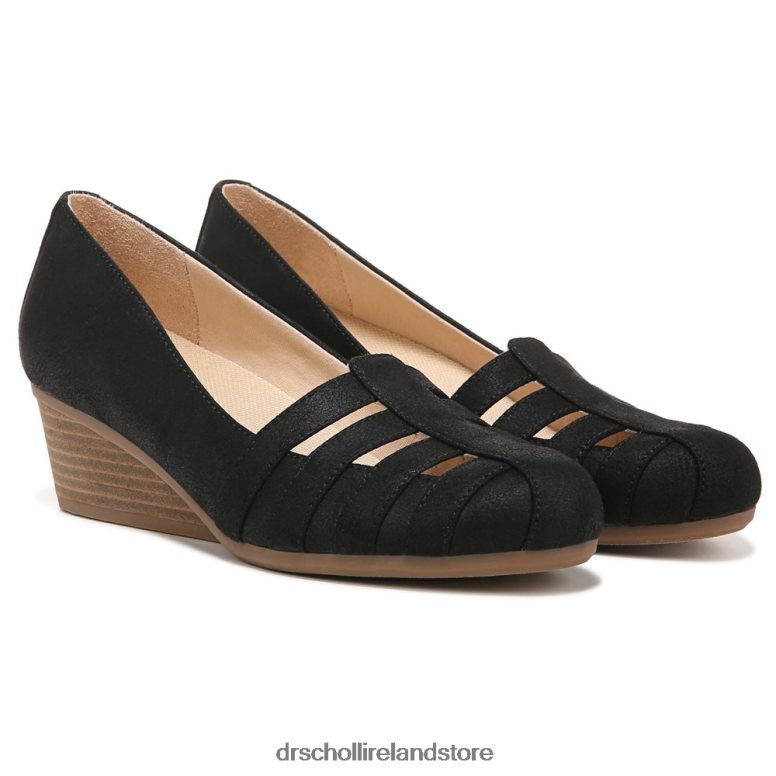 Dr. Scholl's Unisex Be Free Wedge Black Fabric 4VH42H240