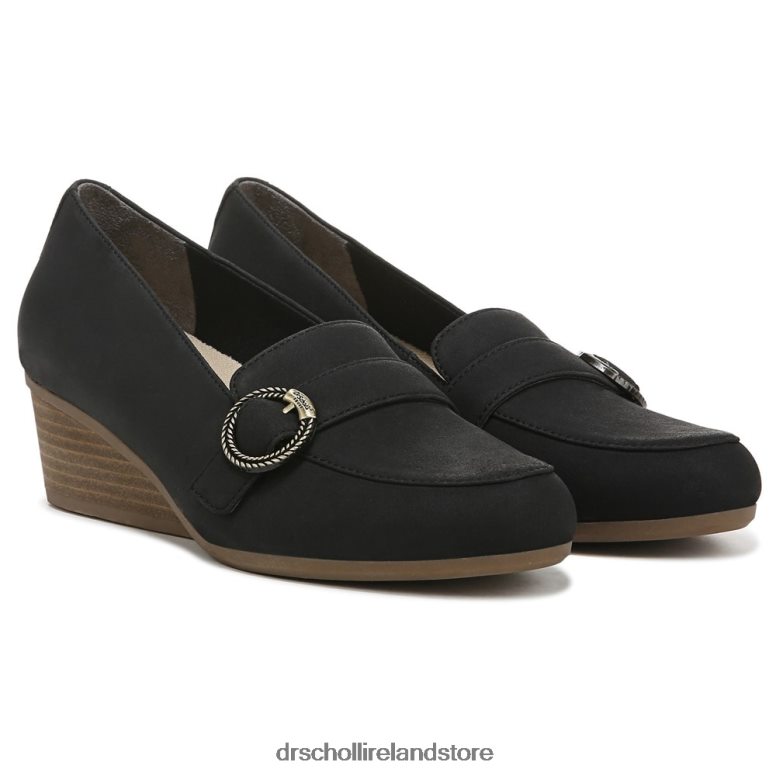 Dr. Scholl's Unisex Brooke Wedge Black Synthetic 4VH42H237
