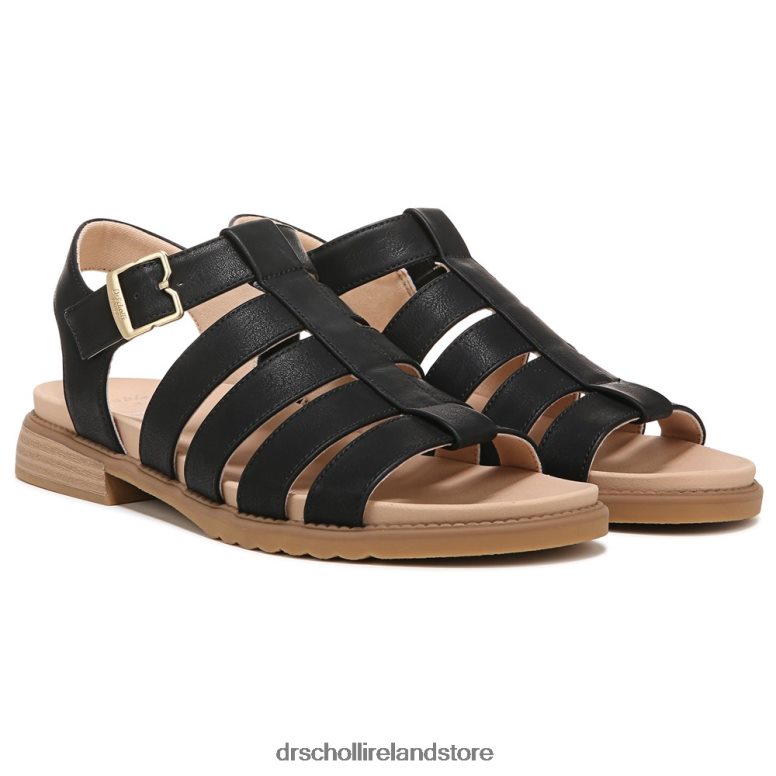 Dr. Scholl's Unisex A Ok Gladiator Sandal Black 4VH42H205