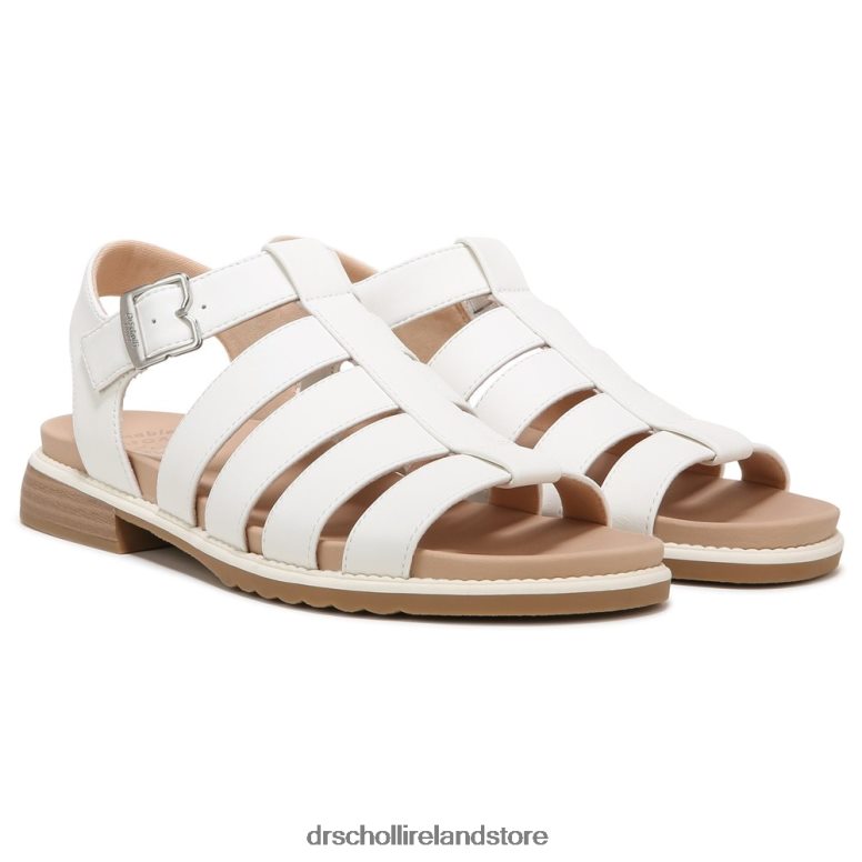 Dr. Scholl's Unisex A Ok Gladiator Sandal White 4VH42H206