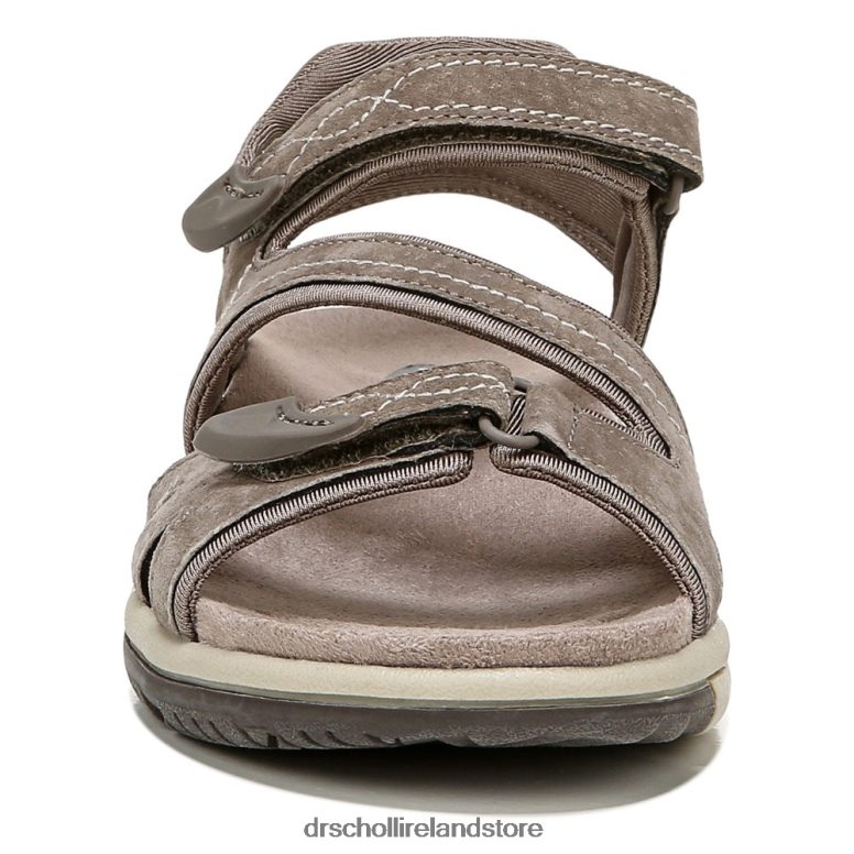 Dr. Scholl's Unisex Adelle Sandal Malt Taupe Suede 4VH42H159