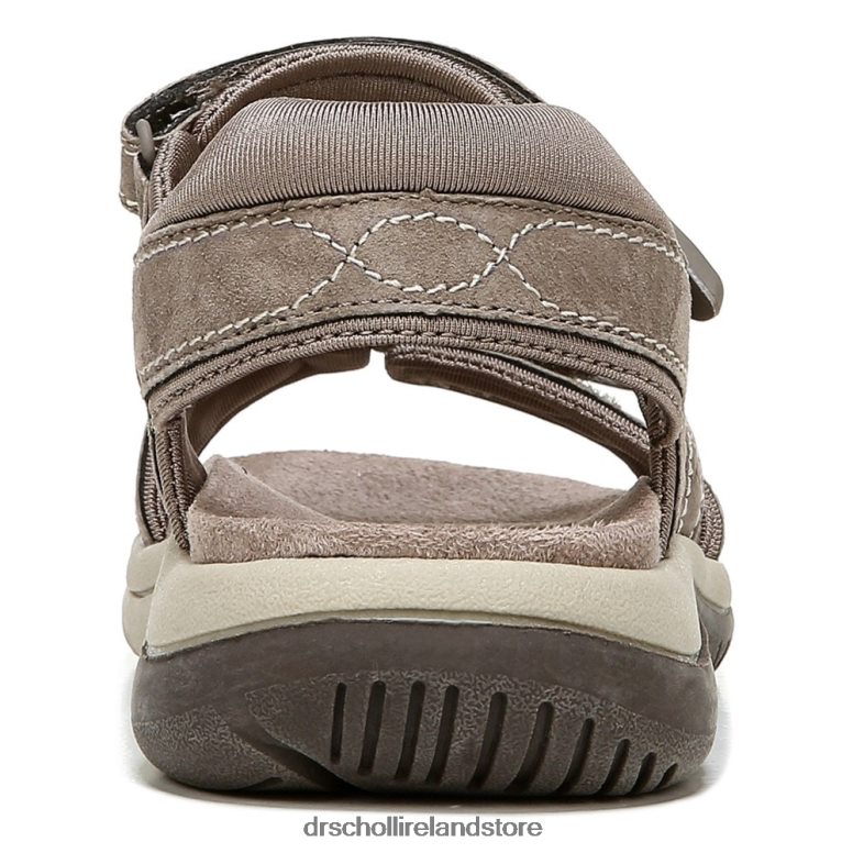 Dr. Scholl's Unisex Adelle Sandal Malt Taupe Suede 4VH42H159