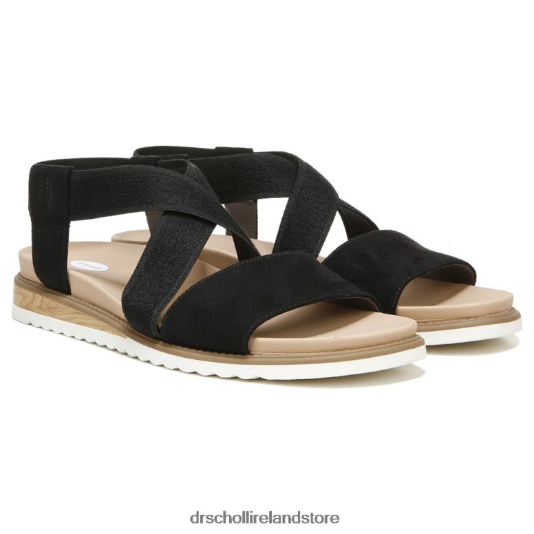 Dr. Scholl's Unisex Islander Sandal Black Microfiber 4VH42H124