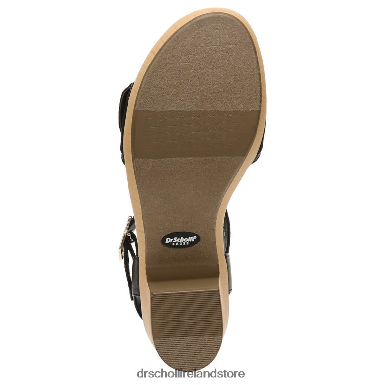 Dr. Scholl's Unisex Felicity Too Block Heel Sandal Black Synthetic 4VH42H160