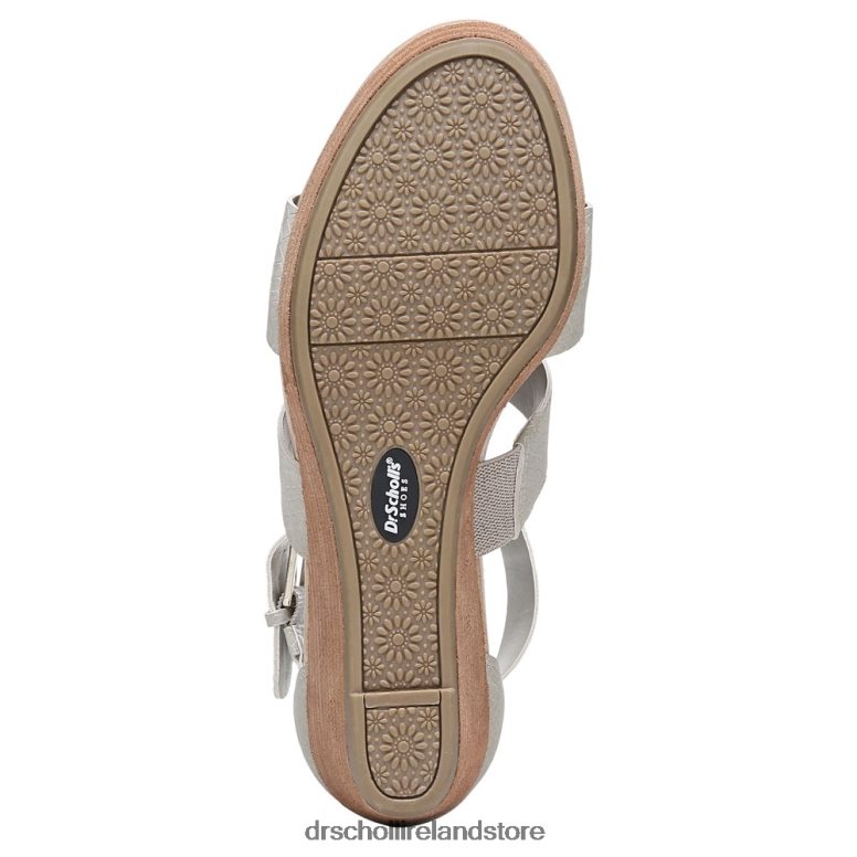 Dr. Scholl's Unisex Barton Wedge Sandal Grey Snake Print 4VH42H163