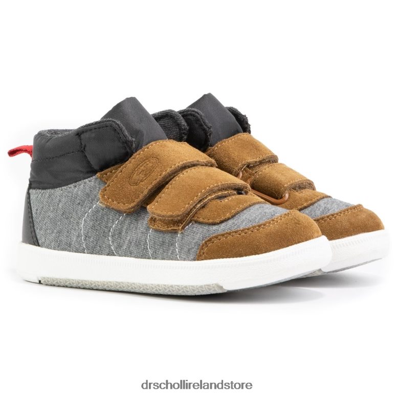 Dr. Scholl's Toddler/Little Kid Aim High Sneaker Brown Multi 4VH42H317
