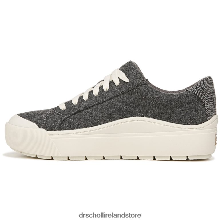 Dr. Scholl's Unisex Time Off Lace Up Charcoal Fabric 4VH42H6