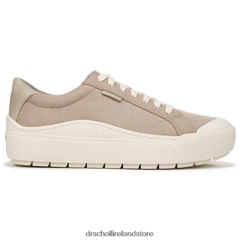 Dr. Scholl's Unisex Time Off Lace Up Taupe Fabric 4VH42H5