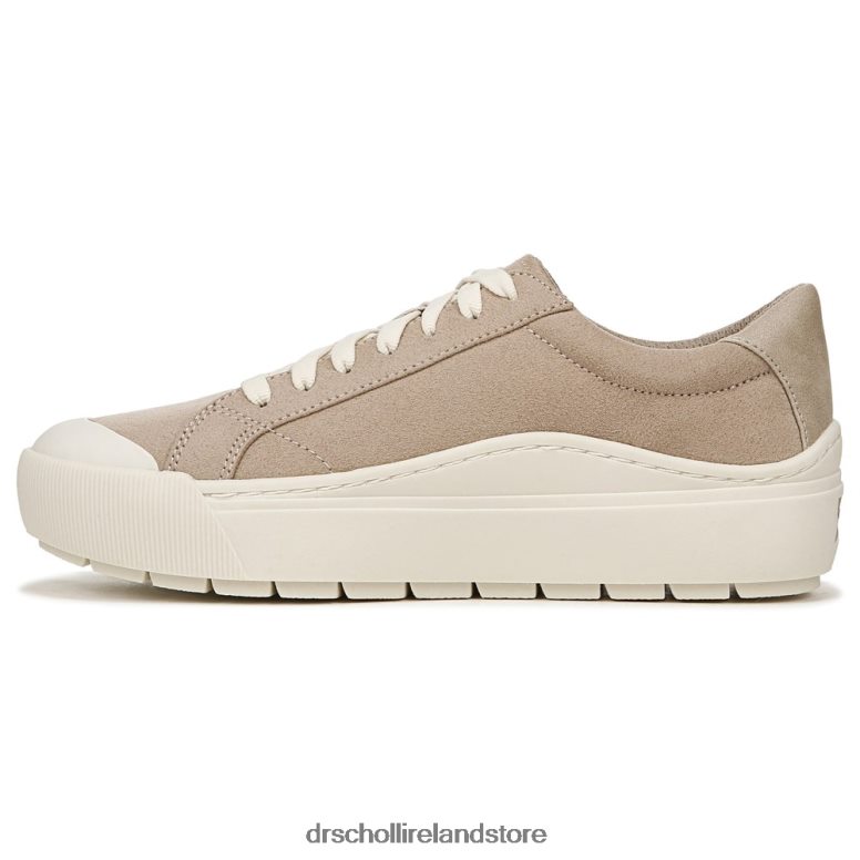 Dr. Scholl's Unisex Time Off Lace Up Taupe Fabric 4VH42H5