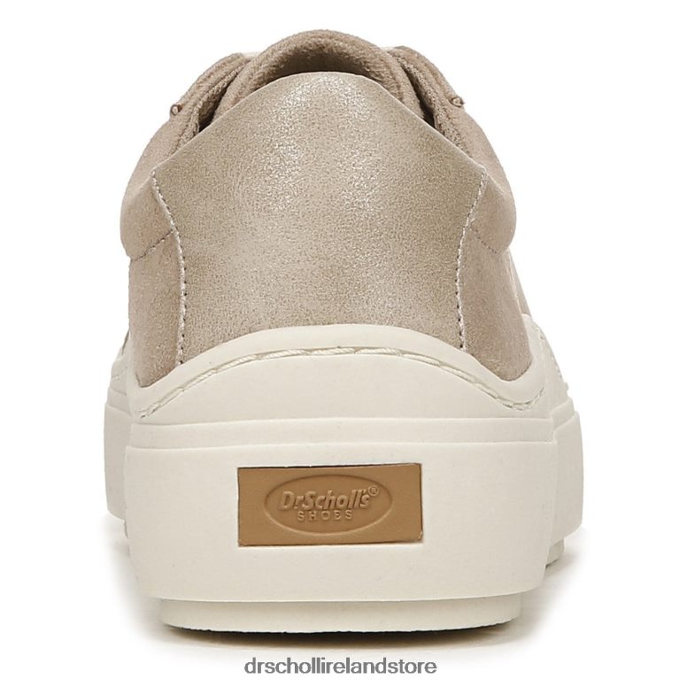 Dr. Scholl's Unisex Time Off Lace Up Taupe Fabric 4VH42H5
