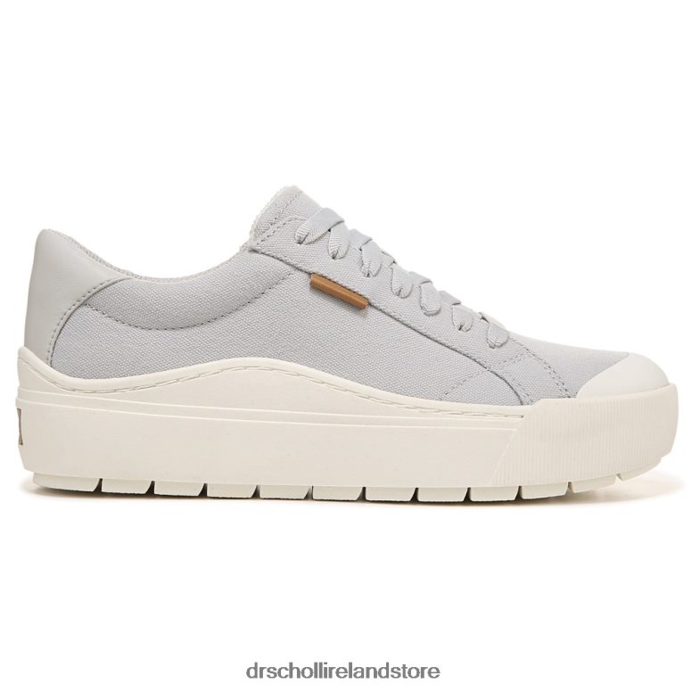 Dr. Scholl's Unisex Time Off Lace Up Vapor Grey Fabric 4VH42H2