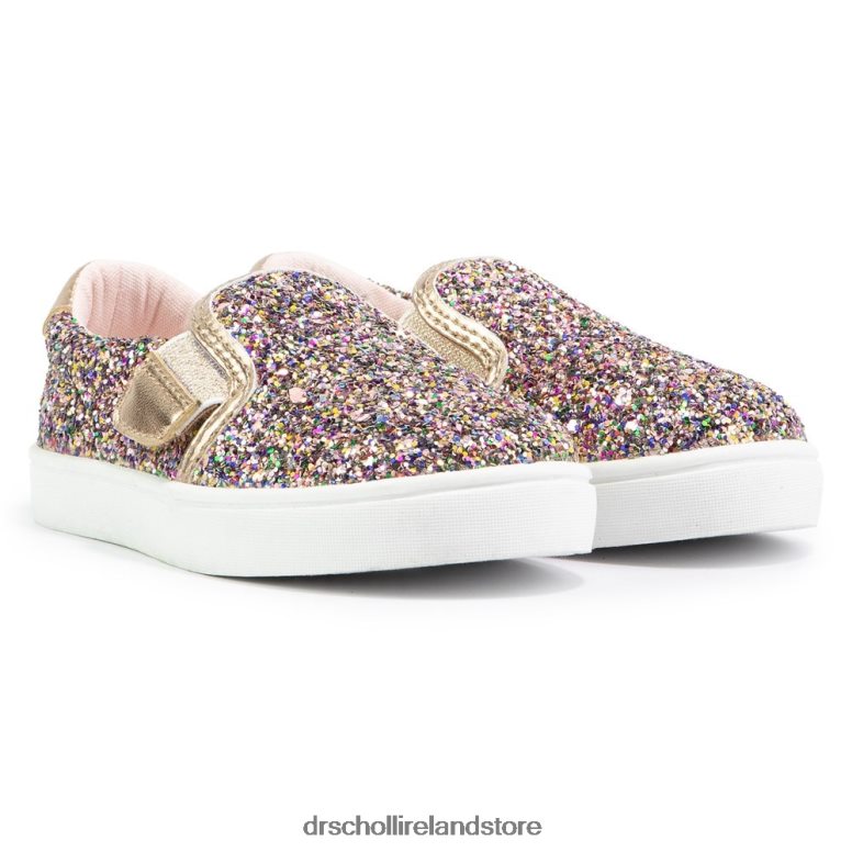 Dr. Scholl's Toddler/Little Kid Madison II Slip On Sneaker Multi Glitter 4VH42H311