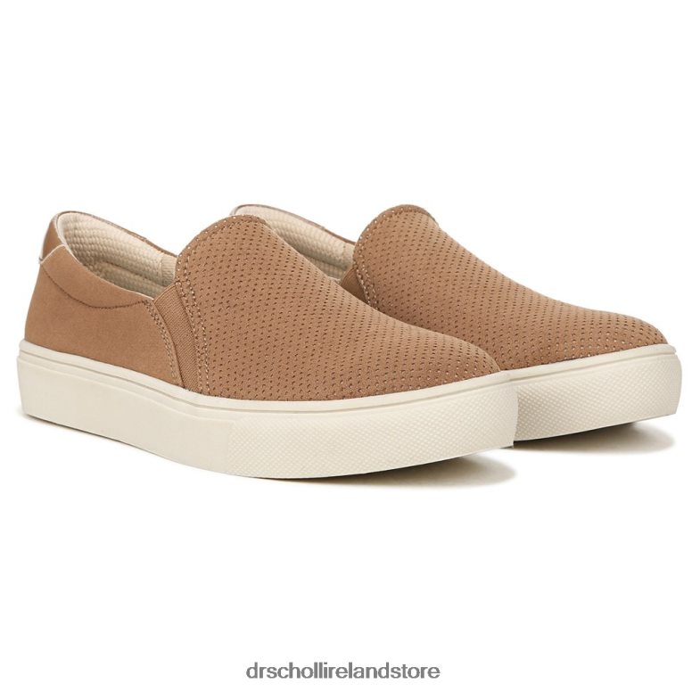 Dr. Scholl's Unisex Nova Slip On Sneaker Brown Fabric 4VH42H65