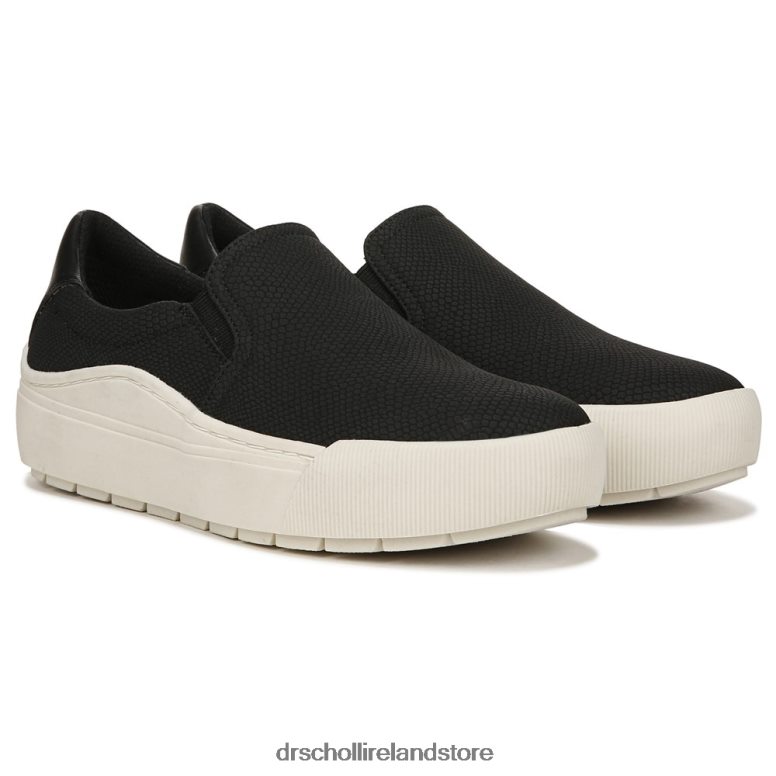 Dr. Scholl's Unisex Time Off Slip On Sneaker Black Synthetic 4VH42H78